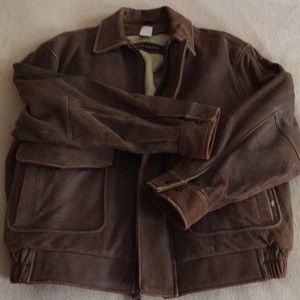 Leather Jacket Size L Men’s